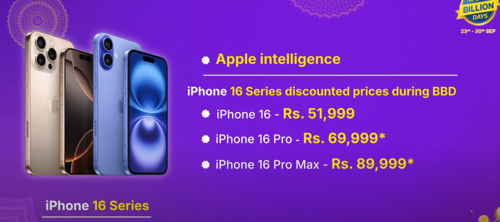 flipkart big billion days