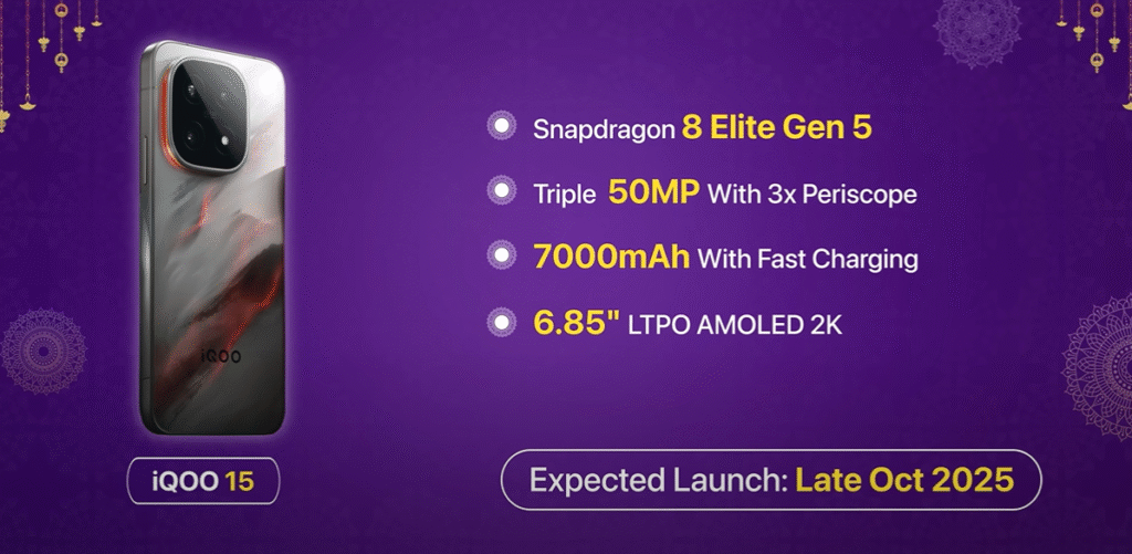 upcoming smartphones October 2025