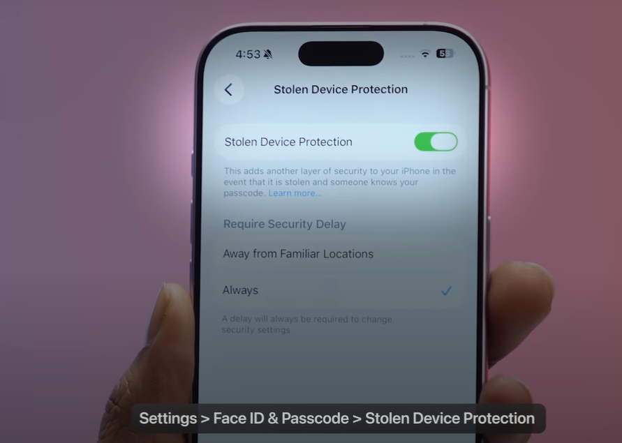how to setup an iPhone
