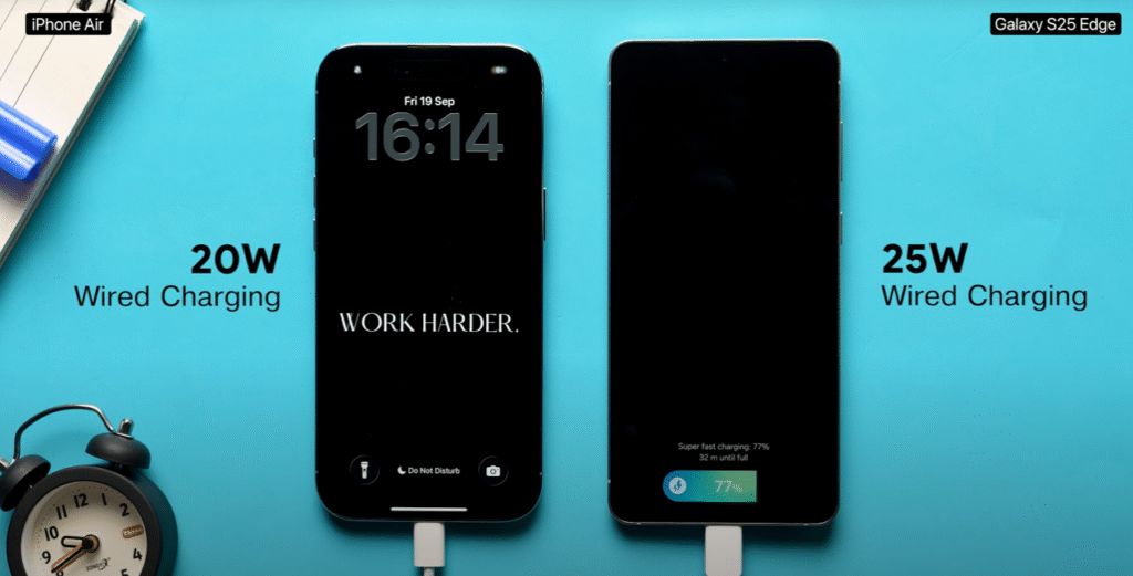 Samsung Galaxy S25 Edge Vs iPhone Air