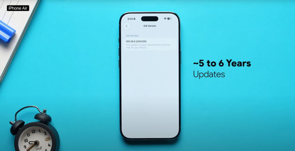 Samsung Galaxy S25 Edge Vs iPhone Air