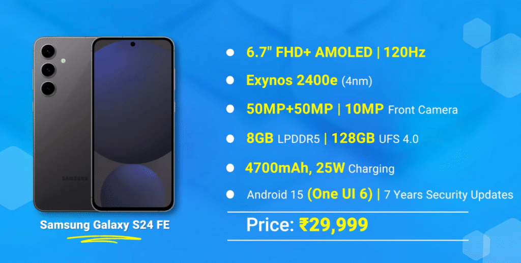 6 Best Smartphones Under ₹30,000 November 2025