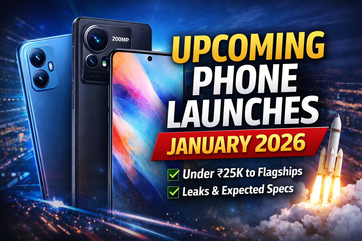 Upcoming Phone Launches