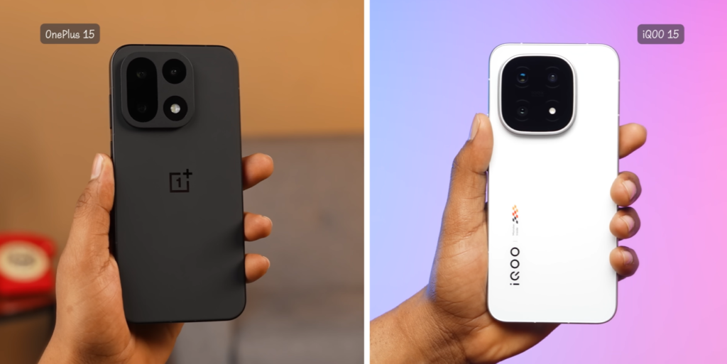 OnePlus 15 vs iQOO 15