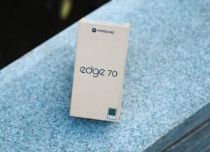 Motorola Edge 70 smartphone packaging