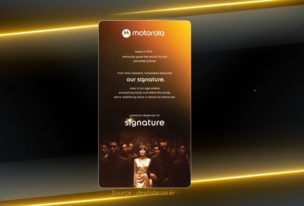 Motorola Signature series India launch
