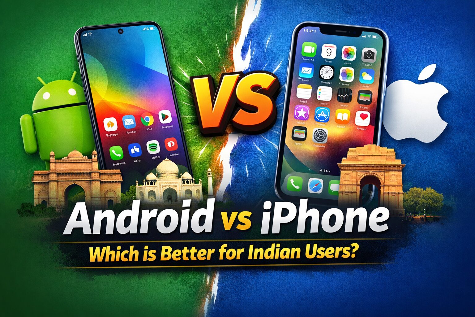 Android vs iPhone for Indian users