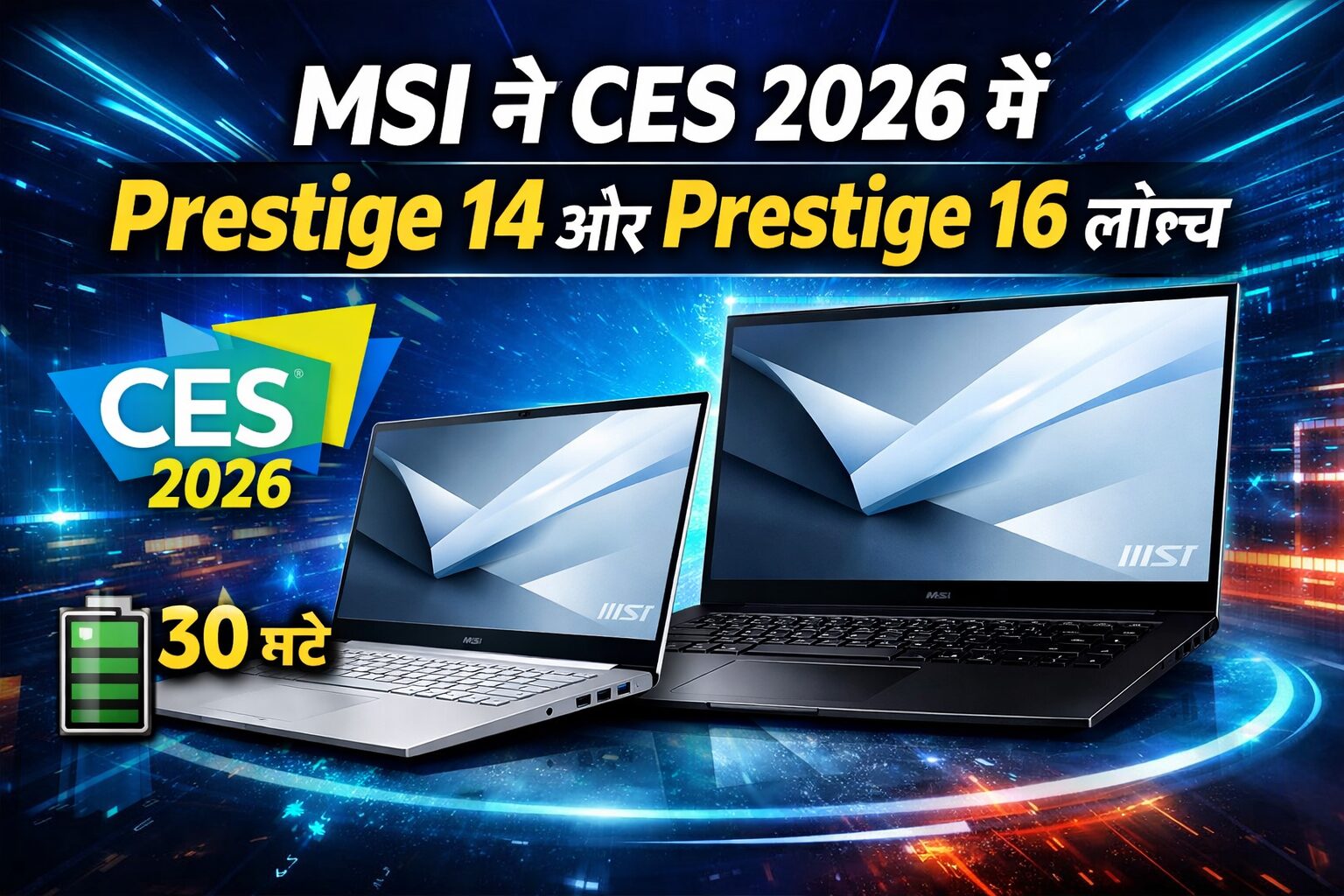 MSI Prestige 14 और Prestige 16